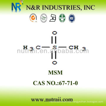 Proveedor confiable 99% HPLC MSM polvo MetilsulfonilMetano